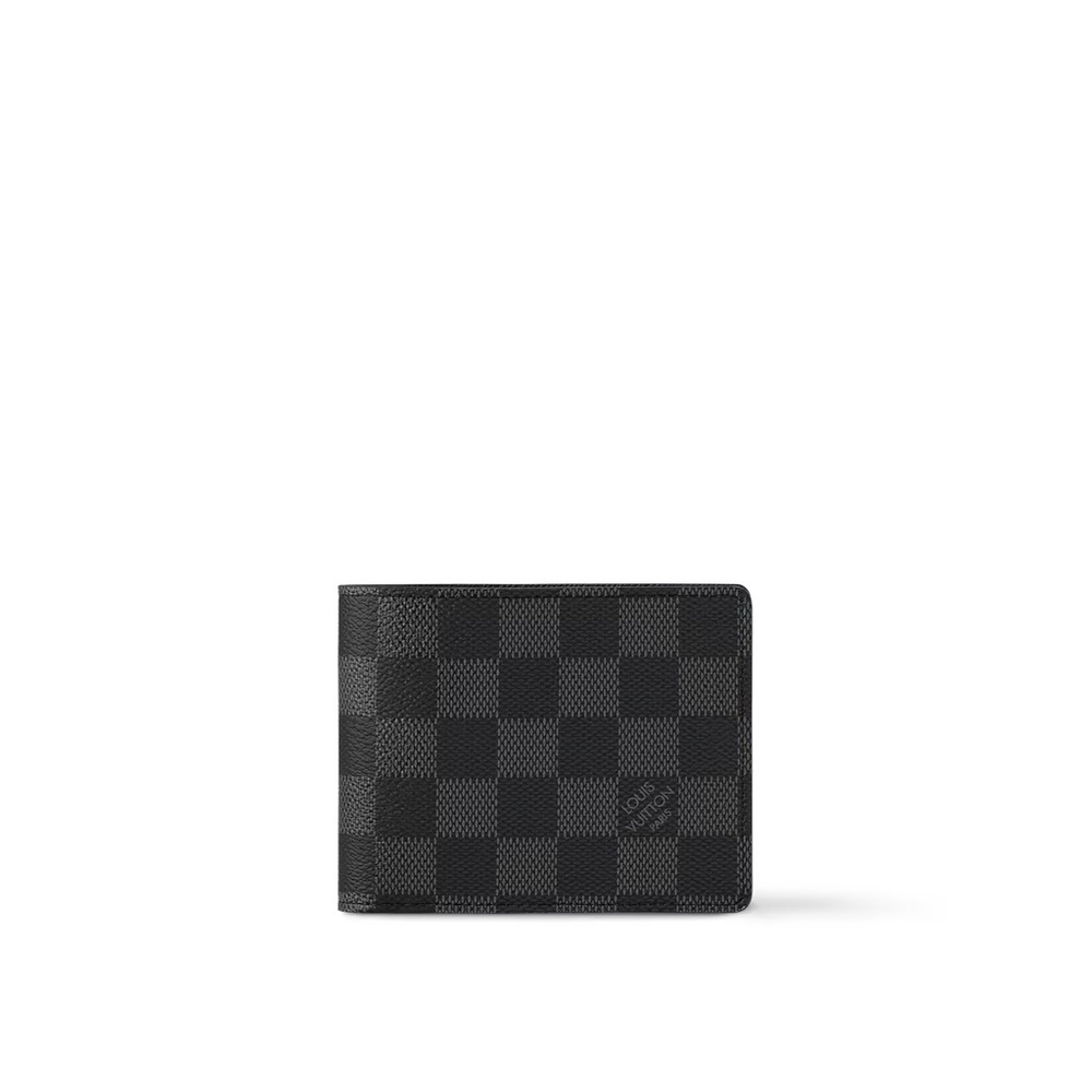Louis Vuitton Damier Black and Cobalt Men’s Wallet